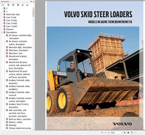 volvo skid steer manual|who makes volvo skid steers.